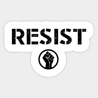 Resist Protest Shirts Hoodies and Gifts Sticker